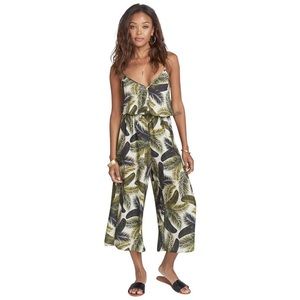 Show Me Your MuMu Romper Palm Tropical Leaf Size‎ M
